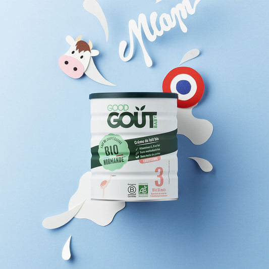 Good Gout Lot de 6 Laits de croissance Bio dès 10 mois
