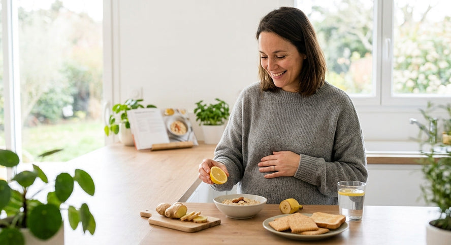 Limiter les nausées de grossesse grâce à une alimentation adaptée
