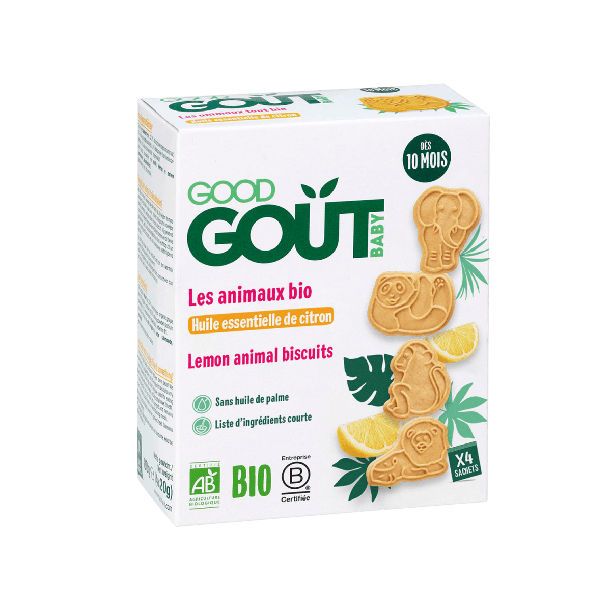 Good Gout Les animaux bio au citron