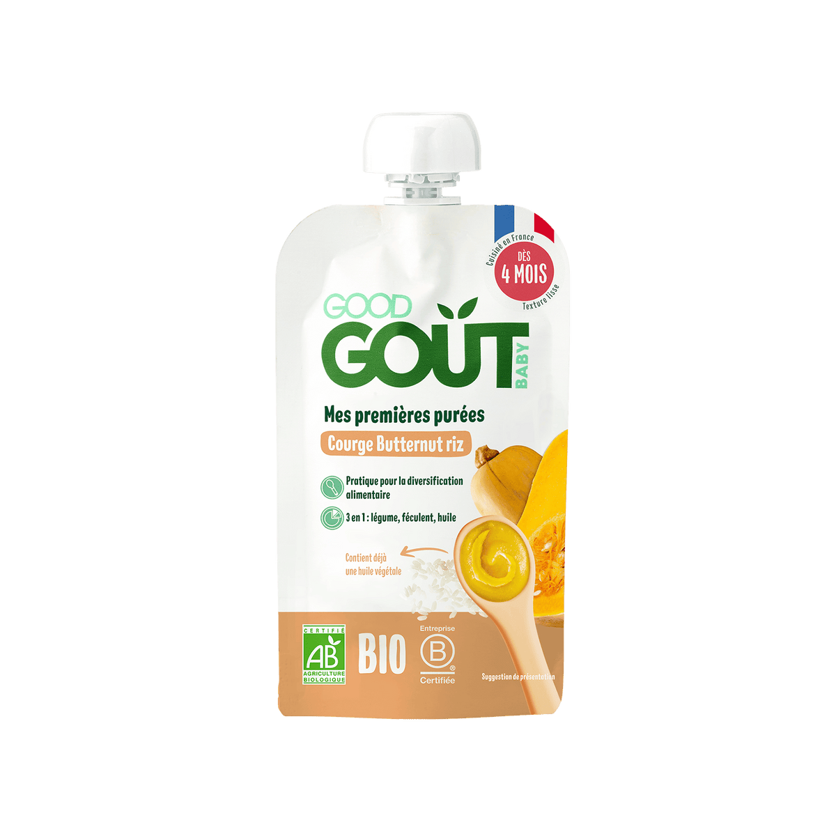 Good Gout Mes premières purées butternut