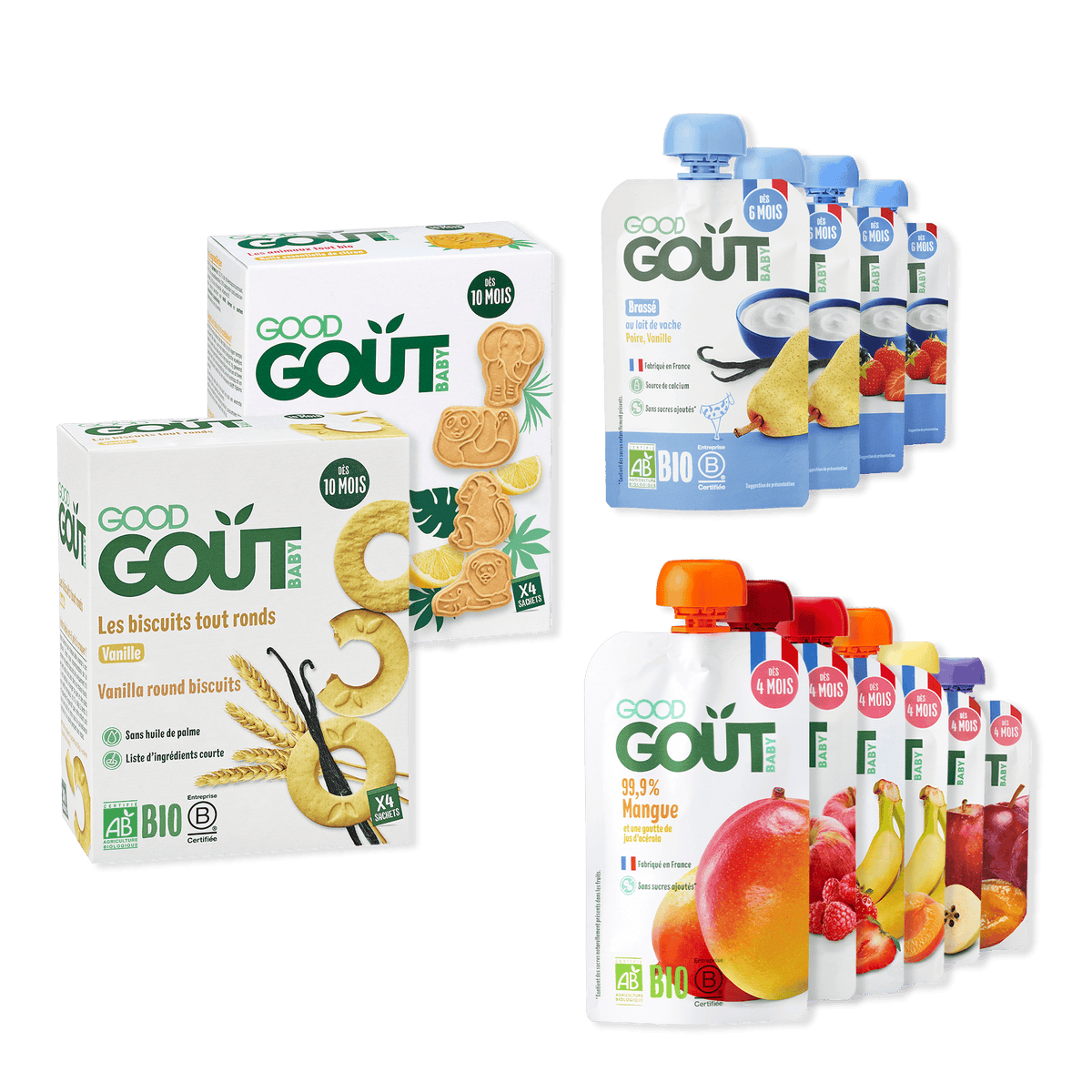 Good Gout Mon pack goûter Bébé