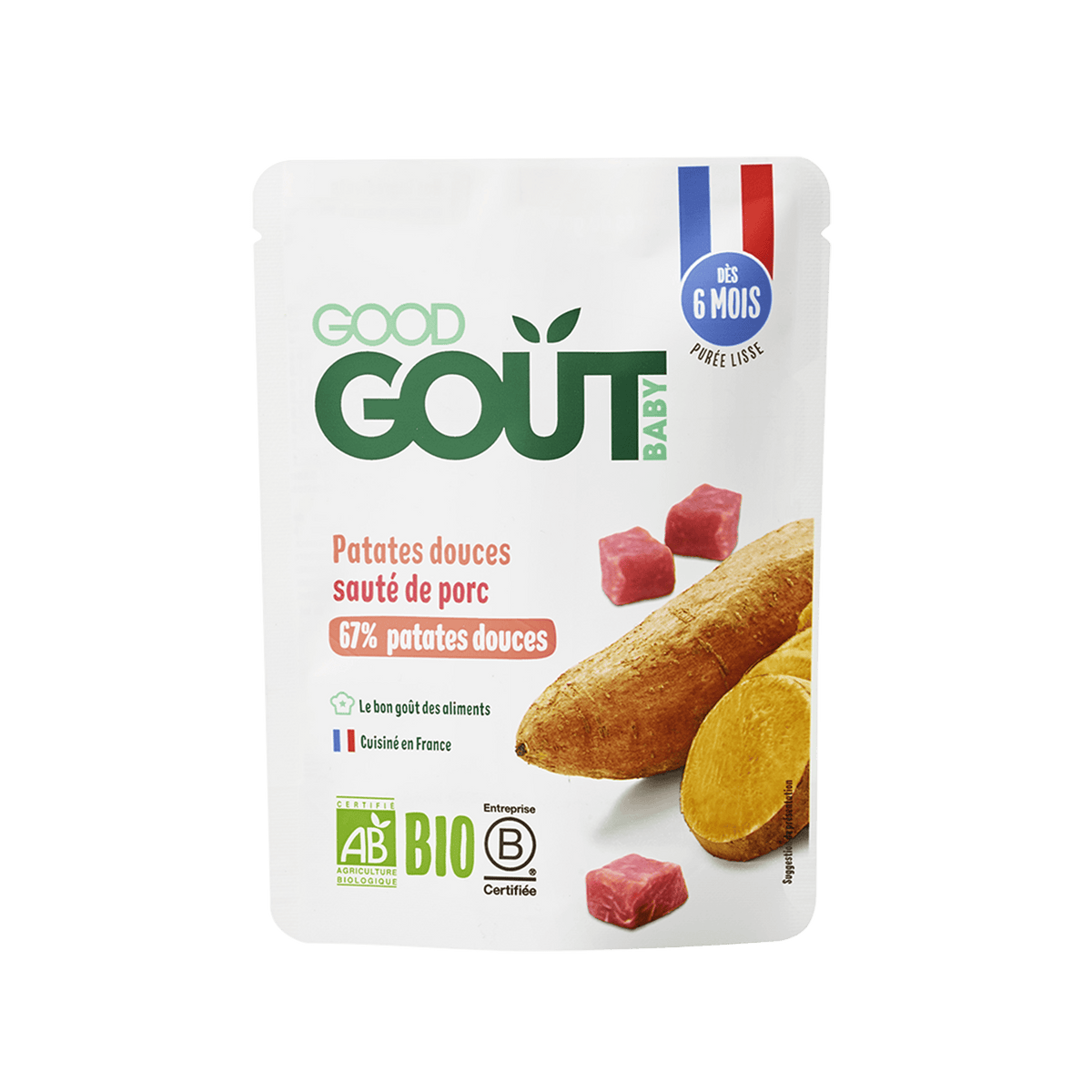 Good Gout Patates douces sauté de porc