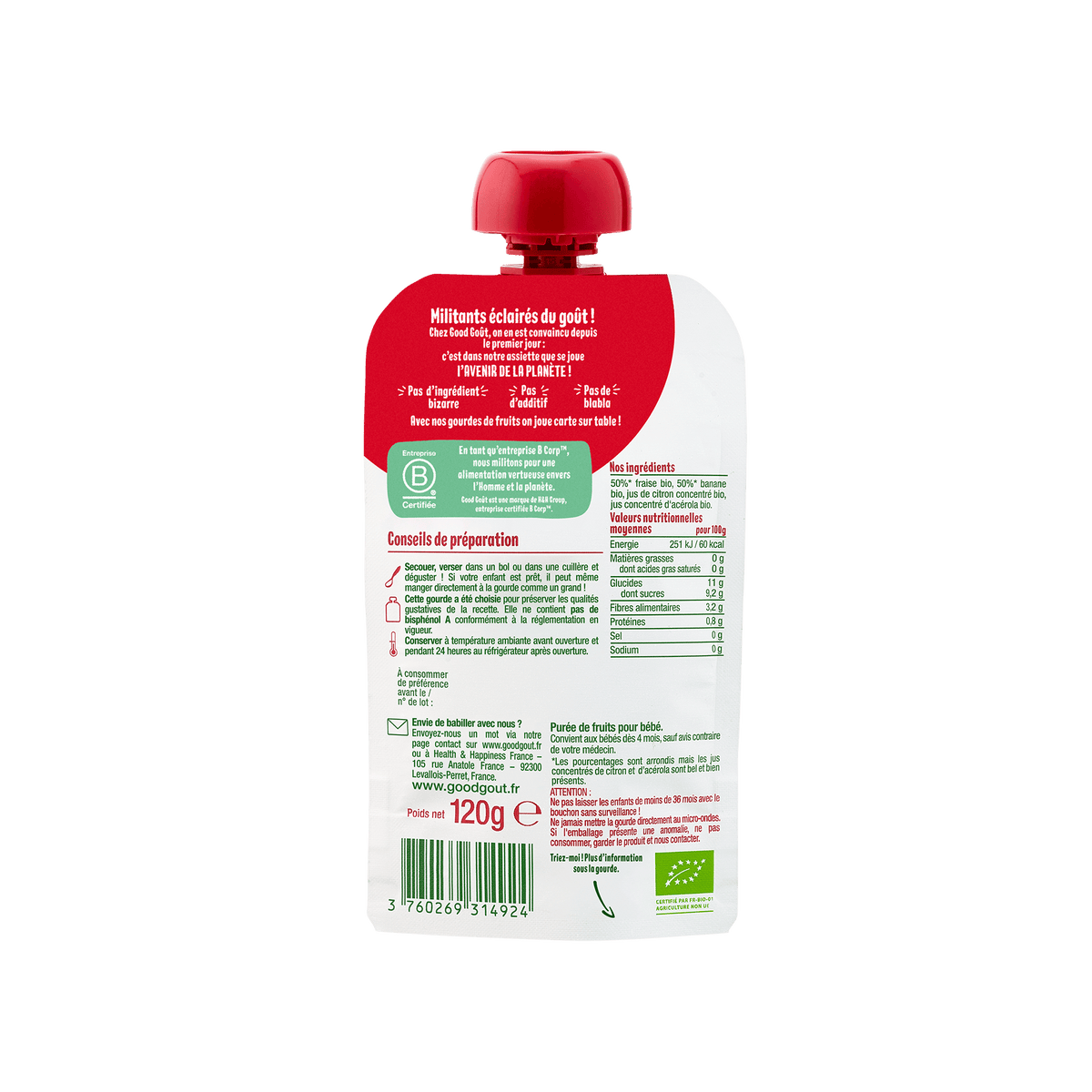 Good Gout Fraise banane