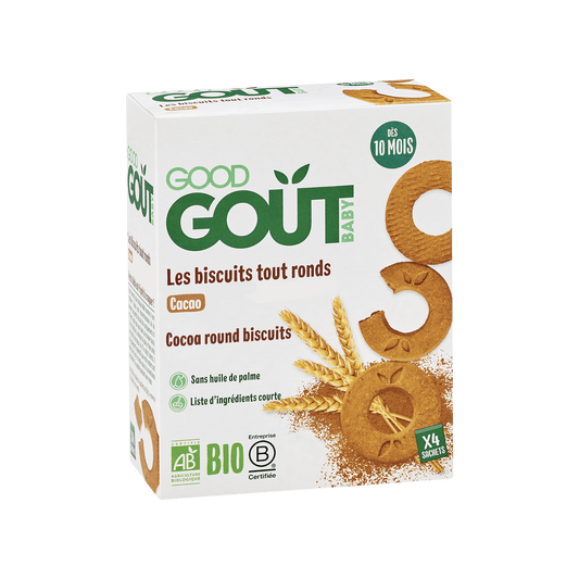 Good Gout Les Biscuits tout ronds cacao