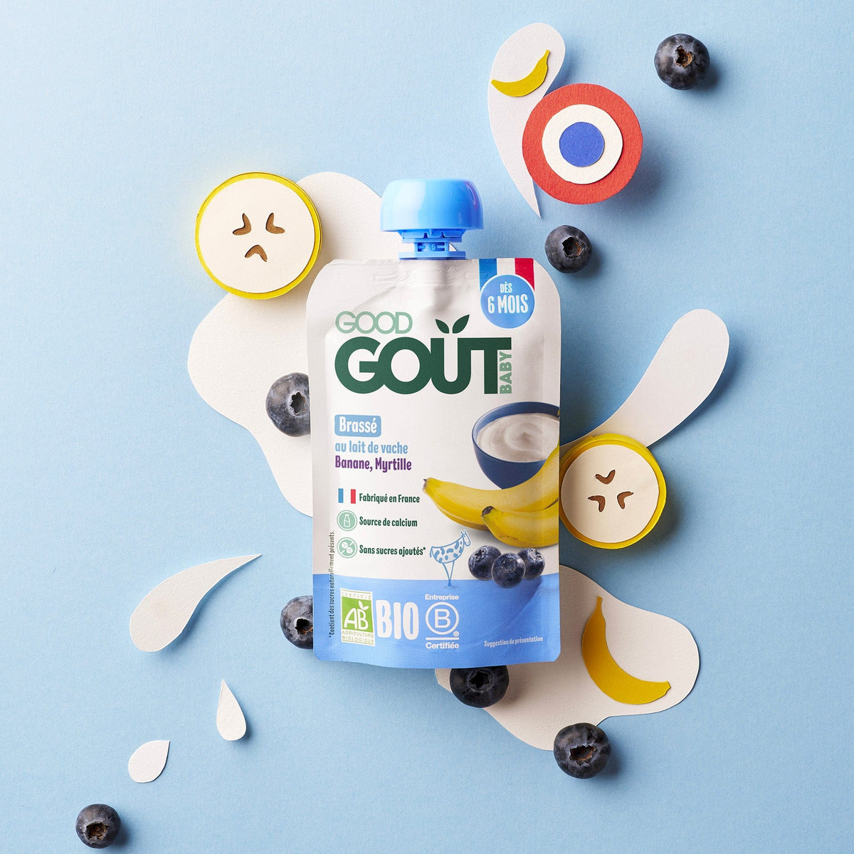Good Gout Brassé banane myrtille