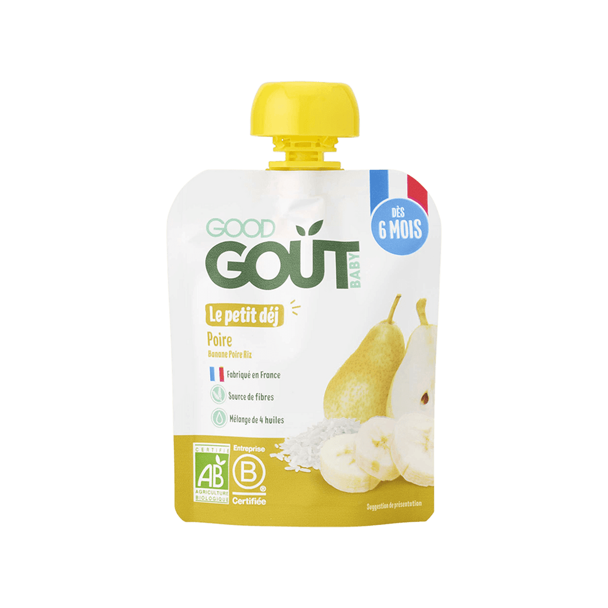 Good Gout Le petit déj poire 1 x 70gr.