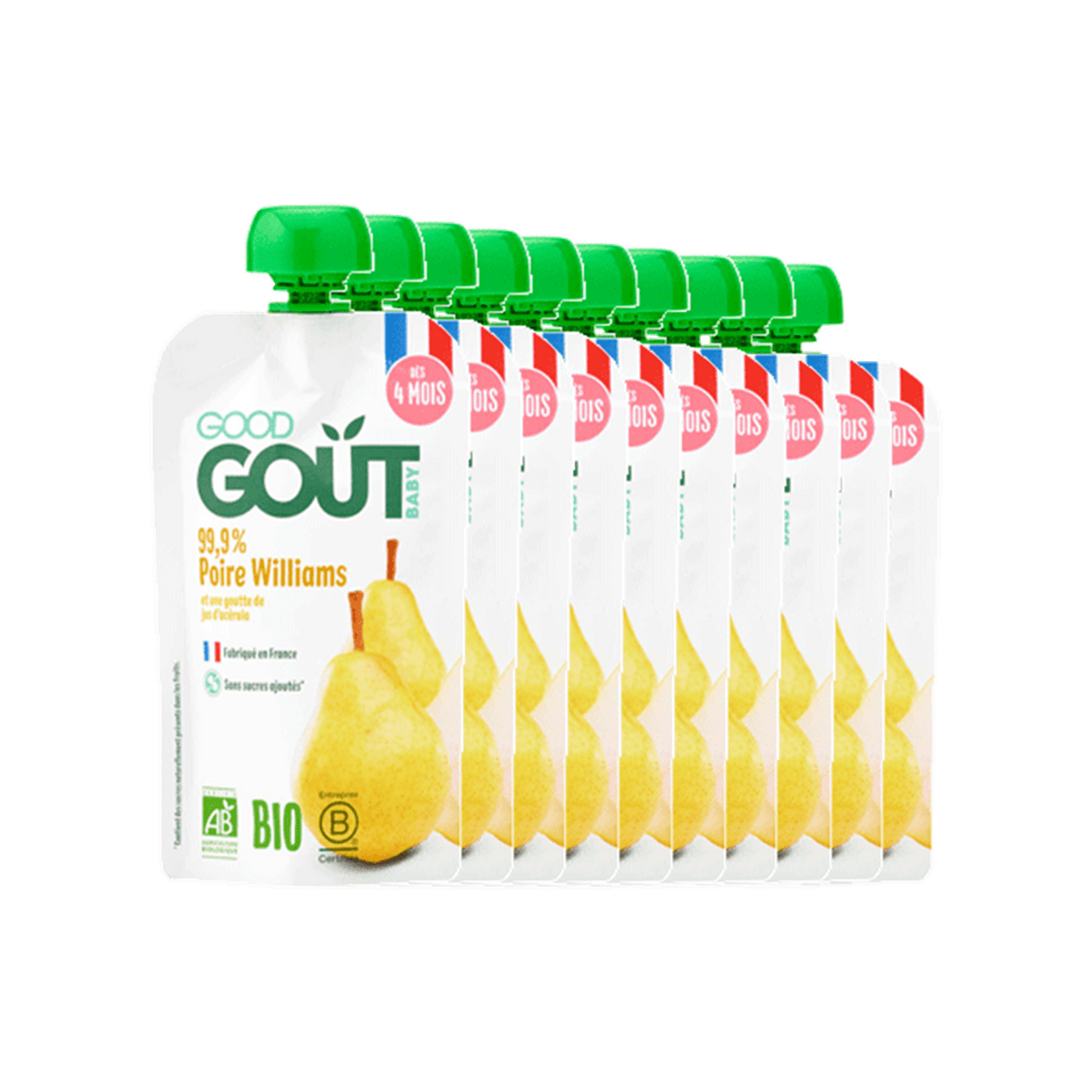 Good Gout Poire Williams 10 x 120gr.